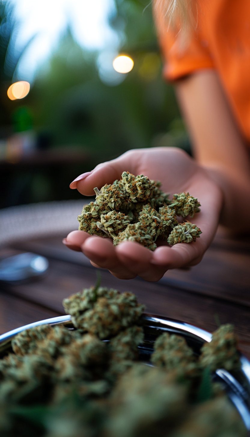 Hand-selected premium cannabis flower buds at Unity Rd