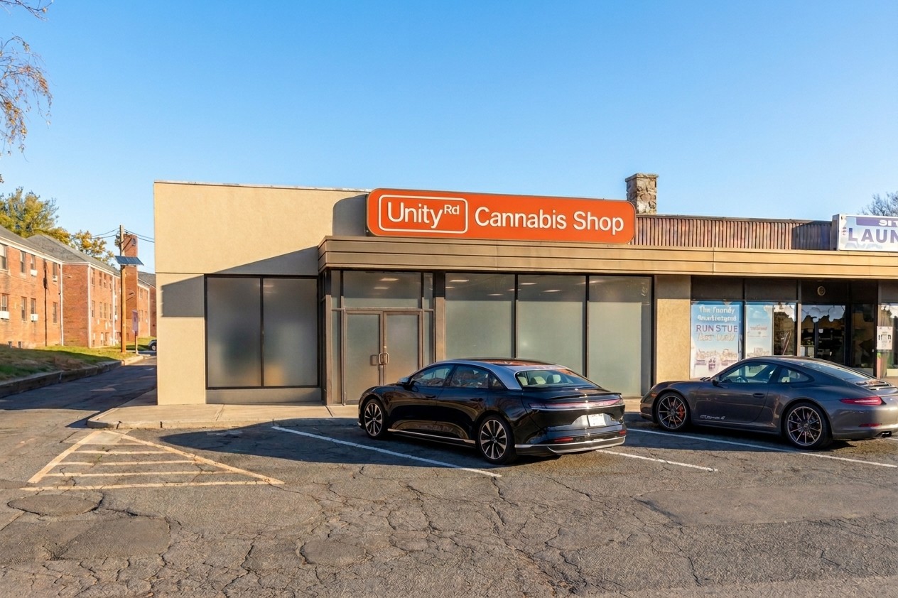 Unity Rd Maywood dispensary exterior